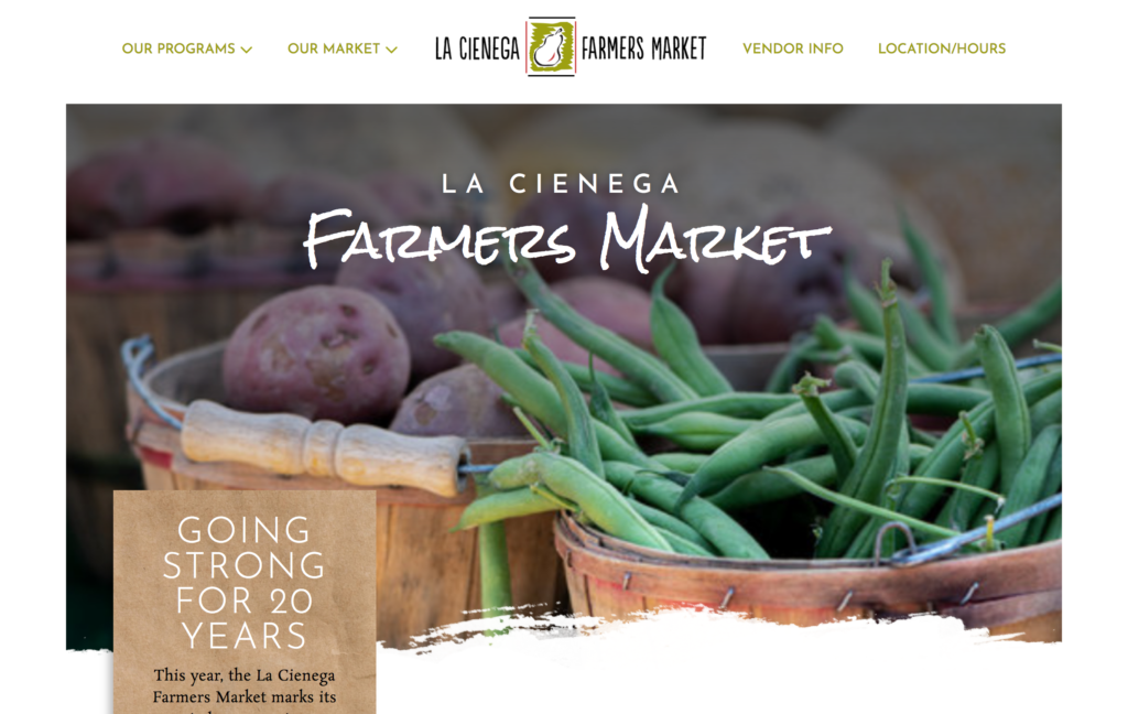 La Cienega Certified Farmers' Market farmers market